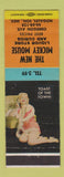 Matchbook Cover - New Mickey Mouse Liquor Curious Nogales Sonora Mexico pinup