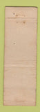 Matchbook Cover - Bostonian Shoes Washer Bros Fort Worth TX WEAR