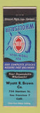 Matchbook Cover - Wyatt Brown Refrigeration Supply San Francisco CA