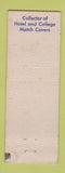 Matchbook Cover - RMS Convention Richmond VA pinup 1953 Roped and Tied