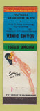 Matchbook Cover - Adams Diner York PA Snug as a Bug WEAR