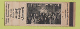 Matchbook Cover - Sammy's Bowery Follies New York City girlie back WEAR