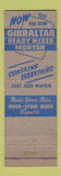 Matchbook Cover - Gibraltar Concrete Langer Fence Detroit MI