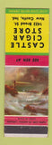 Matchbook Cover - Castle Cigar Store New Castle IN New England Coast