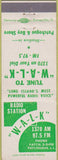 Matchbook Cover - WALK Radio FM Patchogue Bay Shore LI