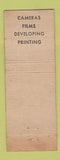 Matchbook Cover - Lugene Opticians New York City