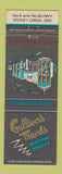 Matchbook Cover - Gulliver's Travels Motor Hotel Stoney Creek ON