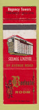 Matchbook Cover - Regency Towers Hotel Toronto ON Beefeater Room WEAR