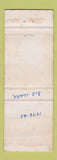 Matchbook Cover - Regency Towers Hotel Toronto ON Beefeater Room WEAR