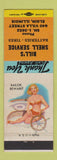 Matchbook Cover - Bill's Shell oil gas Elgin IL Sailor Beware