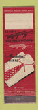 Matchbook Cover - Manhattan Men's Shirts WEAR