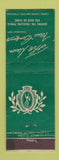Matchbook Cover - Union News Company DD Bean WORN