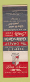 Matchbook Cover - British American Hotel Kingston ON CREASE
