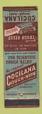 Matchbook Cover - Cocilana Cough Drops Brooklyn NY DD Bean WEAR