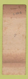 Matchbook Cover - SPR Transportes Sao Paulo Rio De Janeiro Brazil WORN