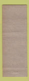 Matchbook Cover - Betty's Inc Ice Cream Lunch Upper Darby PA
