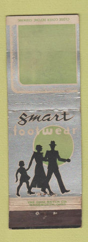 Matchbook Cover - Smart Footwear Shoes