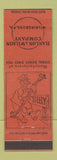 Matchbook Cover - Hanlon Wilson Company Wilkinsburg PA