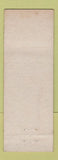 Matchbook Cover - Bankes Warehouse Denver Colorado
