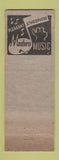 Matchbook Cover - Palms Bar Grill Miami FL WEAR