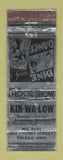 Matchbook Cover - Kin Wa Low Chinese Restaurant Toledo OH WEAR