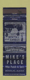 Matchbook Cover - Mike's Place Douglas AK WORN