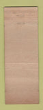 Matchbook Cover - Mike's Place Douglas AK WORN