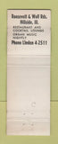 Matchbook Cover - Cotugno's Hillside IL WORN