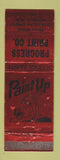 Matchbook Cover - Progress Paint Company Glidden Wausau WI WEAR