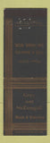 Matchbook Cover - Gray and McDougall Meat Grocery Ann Arbor MI