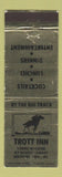 Matchbook Cover - Trott Inn Redford Township MI WEAR
