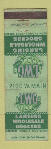 Matchbook Cover - Lansing Wholesale Grocers MI WEAR