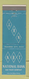 Matchbook Cover - National Bank and Trust Traverse City MI