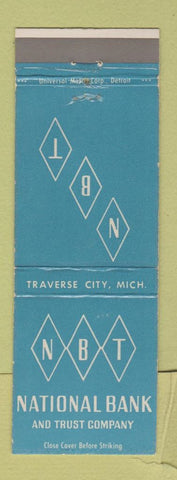 Matchbook Cover - National Bank and Trust Traverse City MI