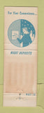 Matchbook Cover - National Bank and Trust Traverse City MI