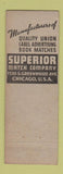 Matchbook Cover - JL Carson Superior Match Columbus OH pinup