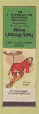 Matchbook Cover - Paul Wotring's Garage Allentown PA pinup