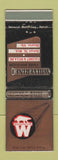 Matchbook Cover - Wolverine Tube Division Detroit MI