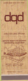 Matchbook Cover - Particle Board Plywood Elkhart IN