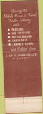 Matchbook Cover - Particle Board Plywood Elkhart IN