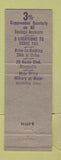 Matchbook Cover - Peoples Savings Bank Port Huron Marysville MI