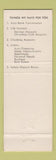 Matchbook Cover - Exchange Savings Bank Mount Pleasant MI GOLD WEAR