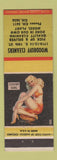 Matchbook Cover - Woodruff Cleaners pinup