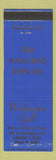 Matchbook Cover - Washington Grill Lansing MI WEAR
