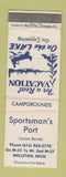 Matchbook Cover - Sportsman's Port Wellston MI