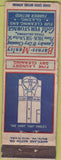 Matchbook Cover - Barnes Manley Laundry Dry Cleaning Tulsa OK WEAR