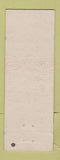 Matchbook Cover - Angerer's Shell oil gas Goodyear Tires Indianapolis IN pinup