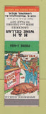 Matchbook Cover - H&H Wine Cellar Liquor Lansing MI hillbilly Kissin Booth