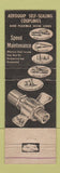 Matchbook Cover - Aeroquip Hose Linings Worcester MA