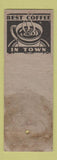 Matchbook Cover - Belle Isle Bridge BBQ Detroit MI girlie
